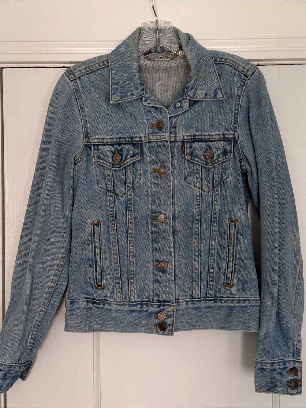 Levi's Light Blue Denim Trucker Jacket - Women's